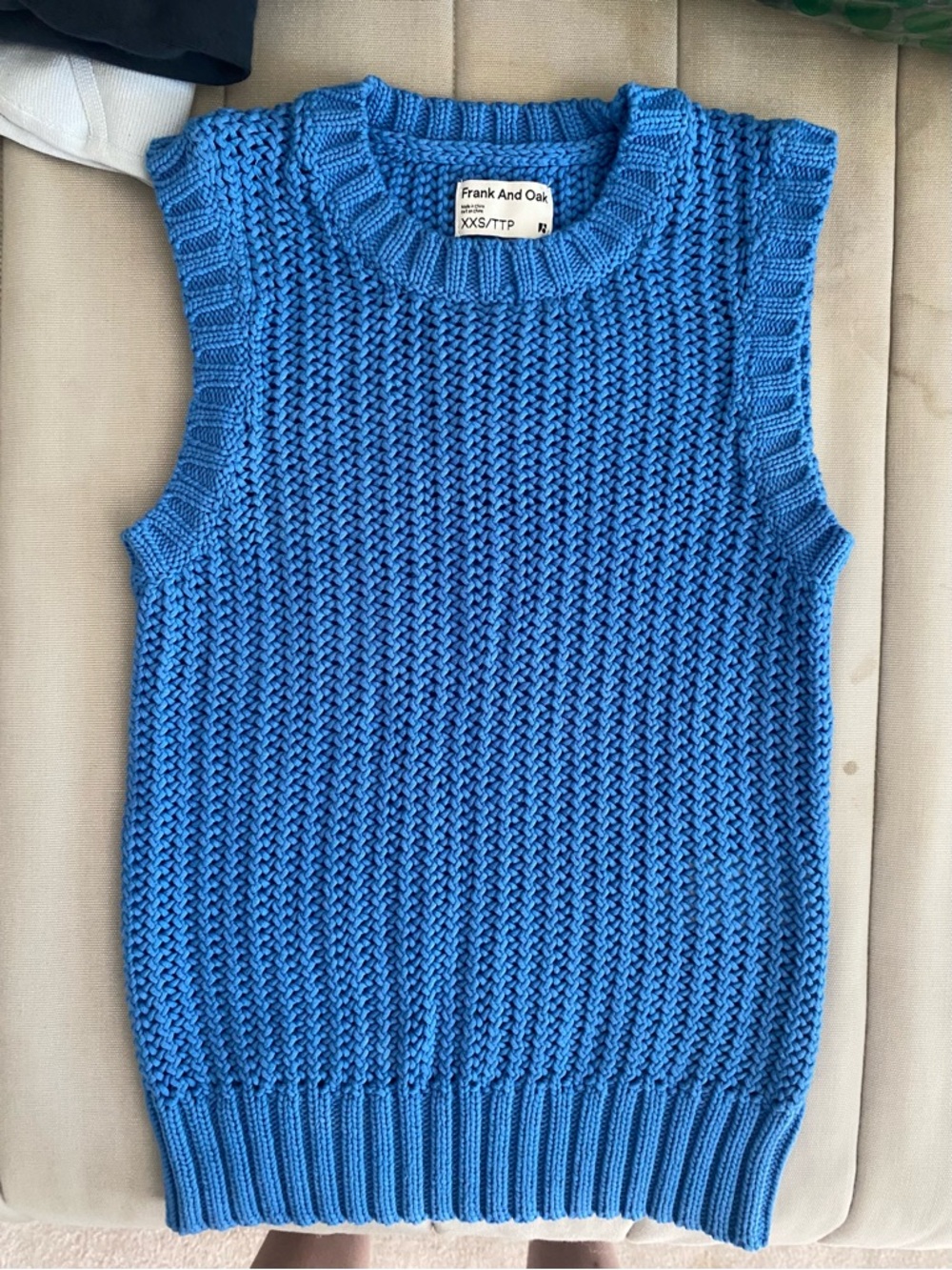 Frank And Oak Knit Sweater Vest